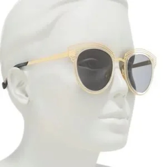 Dior • Enigme 51mm Gold Sunglasses - Picture 1 of 12